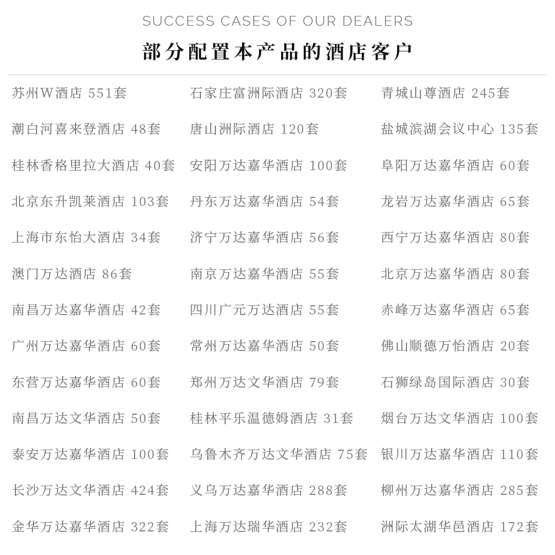 五星级酒店配置的浴缸防滑垫和浴缸枕